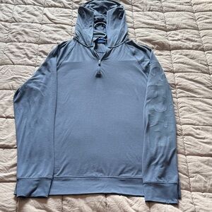 G/FORE Slate Blue Zip-Up Hoodie